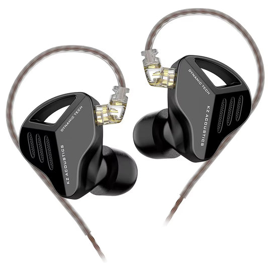 ZVX Earphones Dynamic HIFI Bass Earbuds in Ear Monitor Headphones Sport Noise Cancelling Headset