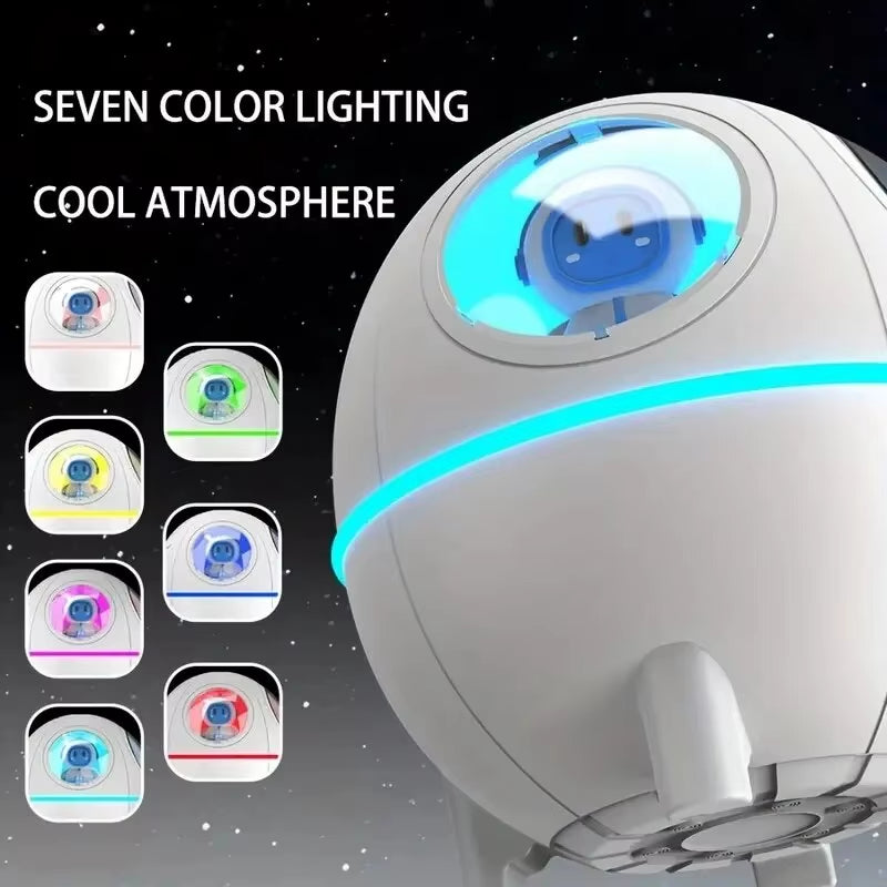 2023 NEW 1Pc Portable Moon Lamp with Space Capsule Humidifier and Essential Oildiffuser - Perfect for Relaxing and Sleeping