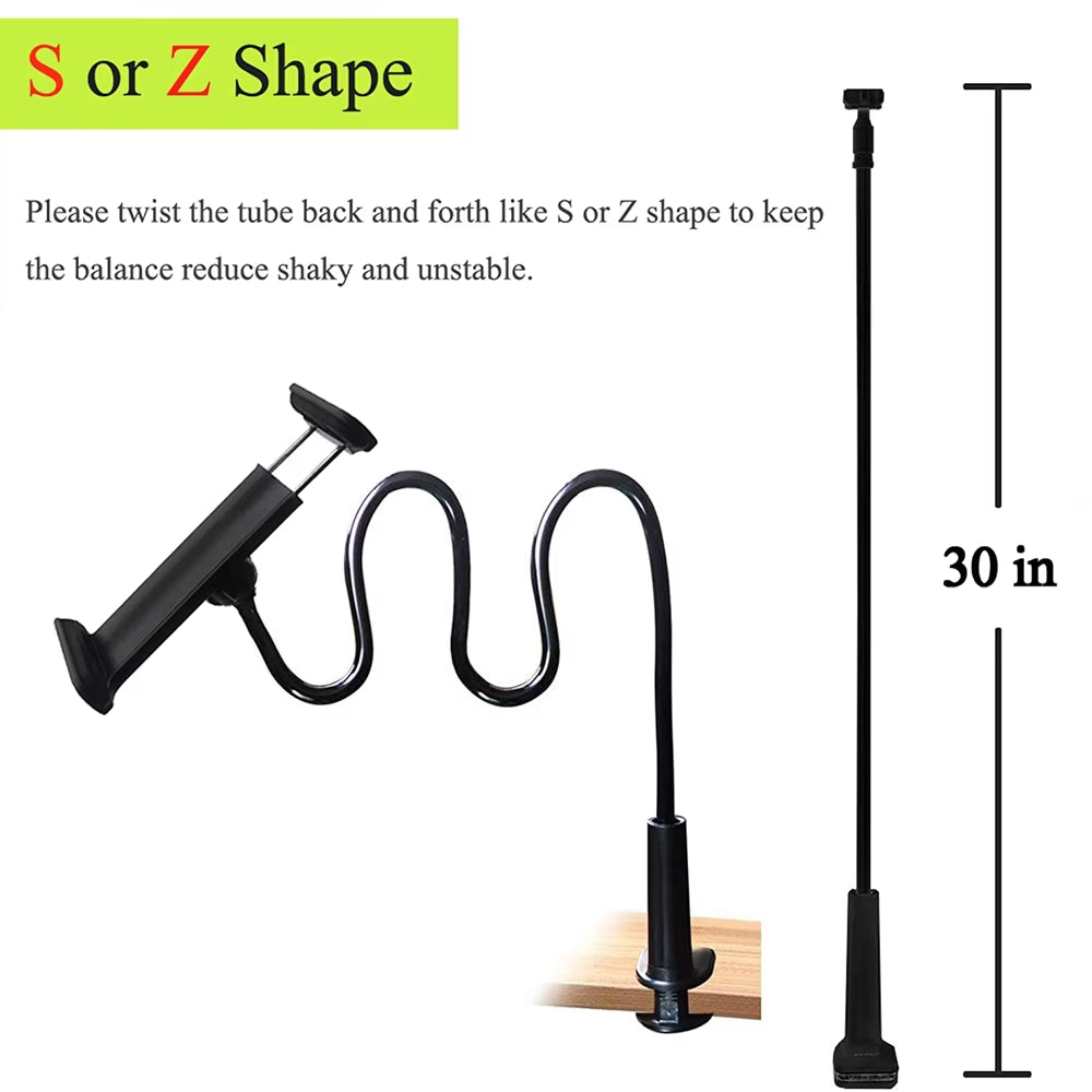 Long Arm Tablet Stand Holder for Ipad Pro 11 10.2 10.5 Mini 6 Air Xiaomi Mipad 4 5 Samsung Galaxy Tab S6 Lite Kindle Paperwhite