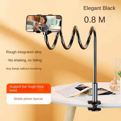 Universal Phone Holder Bed Desk Clip Lazy Flexible Gooseneck Clamp Long Arms Mount for Iphone 8/7/6 Bed Desk Mobile Phone Holder