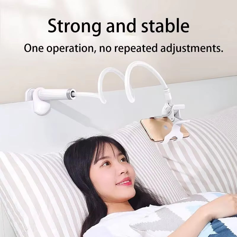 360 Clip Mobile Phone Holder Stand Portable Flexible Lazy Bed Desktop Bracket Desk Mount Stand Base for Iphone Samsung Xiaomi