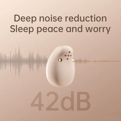 Wireless Bluetooth Headphones Mini Invisible In-Ear Sleep Earbuds TWS Earphones Noise Cancelling Hidden Ear Buds for Sleeping