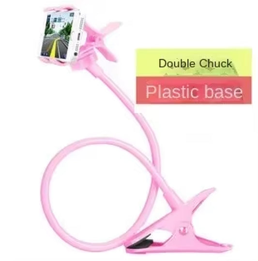 360° Adjustable Lazy Stand Mobile Phone Holder  Smartphone Clamp 60Cm Claw Clip Flexible Rod Articulate Support Bracket