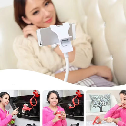 360° Adjustable Lazy Stand Mobile Phone Holder  Smartphone Clamp 60Cm Claw Clip Flexible Rod Articulate Support Bracket